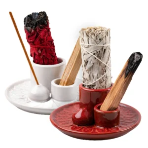 Palo Santo i Szałwia – Aromaholik.pl Podstawka Multo™ - Do kadzideł 3 w 1