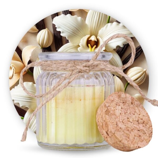 Zapachowa Świeca Sojowa - Laska Wanilii