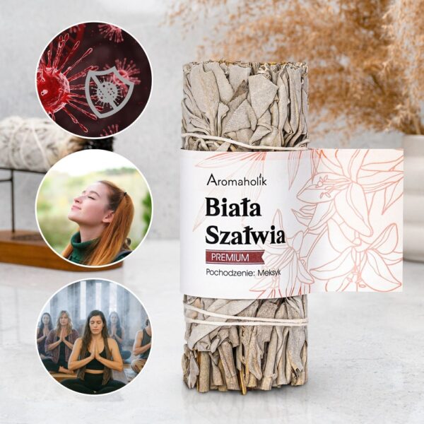 Biała Szałwia (Pęczek 13cm) Do Medytacji