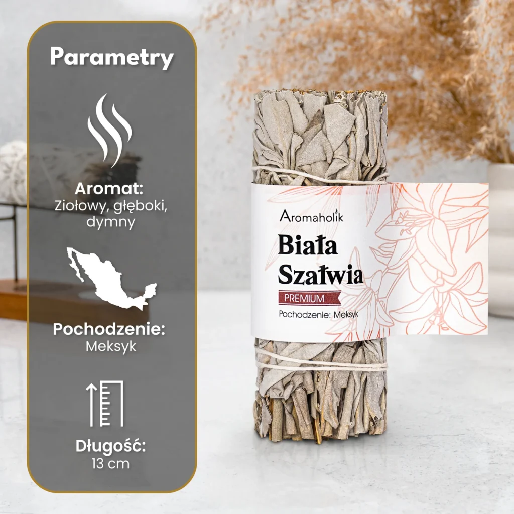 Biała Szałwia (Pęczek 13cm) Do Medytacji