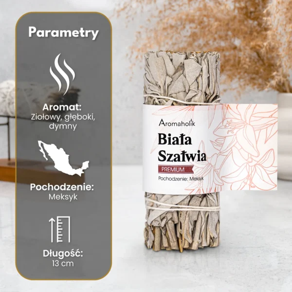 Biała Szałwia (Pęczek 13cm) Do Medytacji