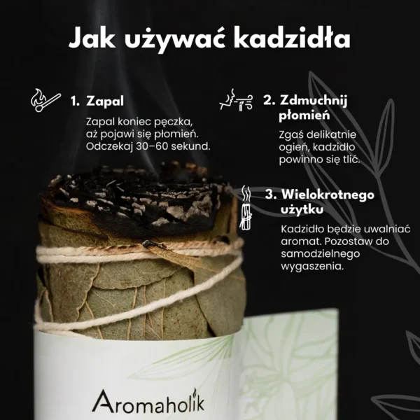 Szałwia Eukaliptusowa (Pęczek 11cm) Do Medytacji