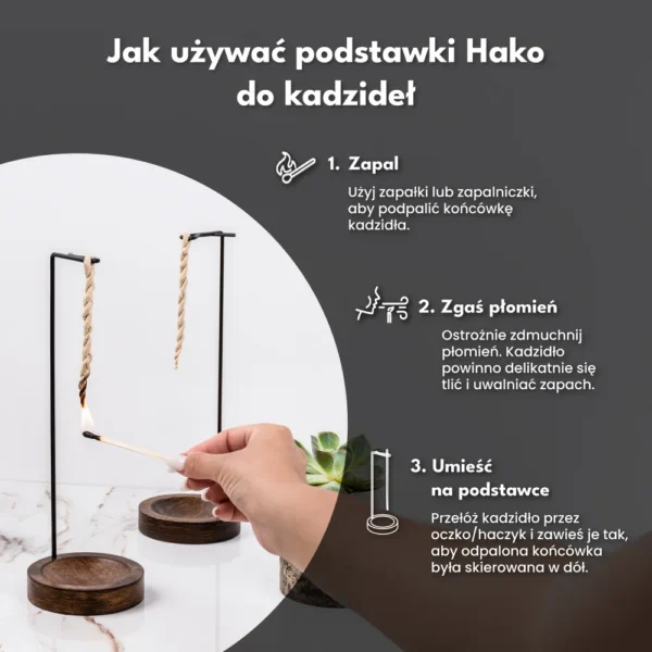 Podstawka na Kadzidełka HAKO™ Do Medytacji