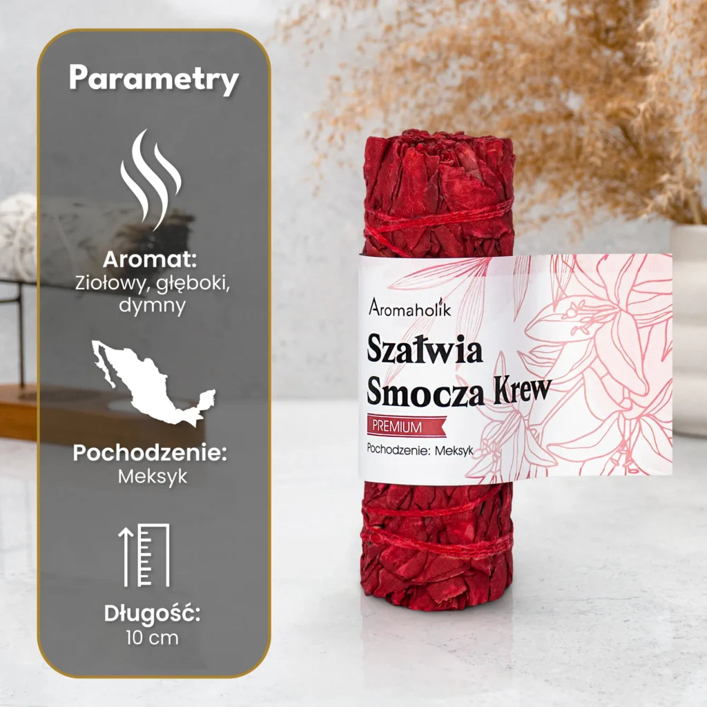Szałwia Smocza Krew (Pęczek 13cm) Do Medytacji