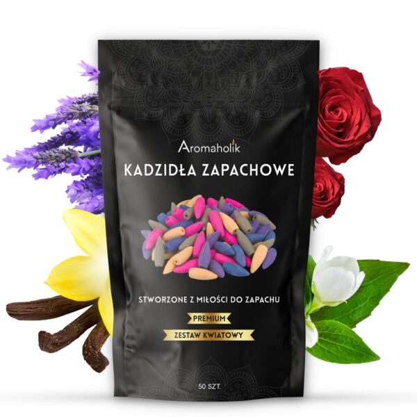 Kadzidełka Mix Kwiatowy 50szt.