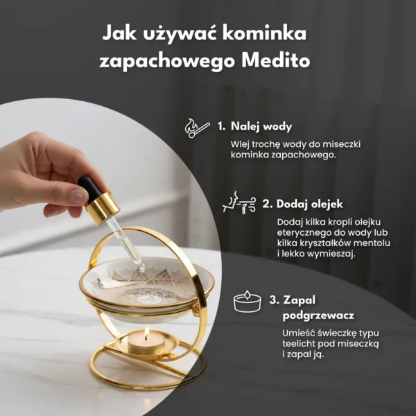 Kominek zapachowy MEDITO™