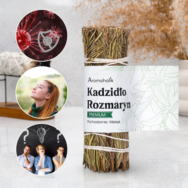 Kadzidło z Rozmarynu (Pęczek 10cm) Do Medytacji