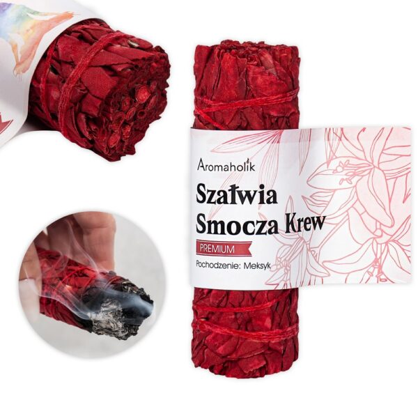 Szałwia Smocza Krew (Pęczek 13cm) Do Medytacji