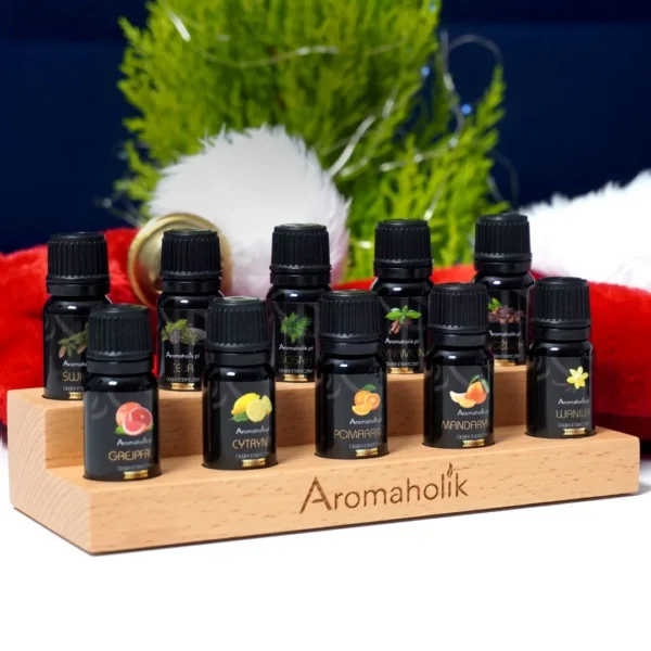 Zestaw Świąteczny z Drewnianą Podstawką