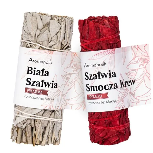 biała szałwia i smocza krew