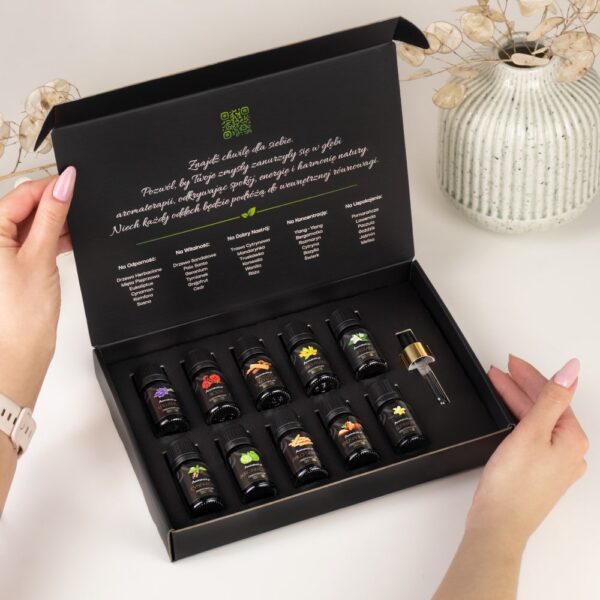 Zdrowotny Zestaw Dla Niej - 10 Olejków Premium