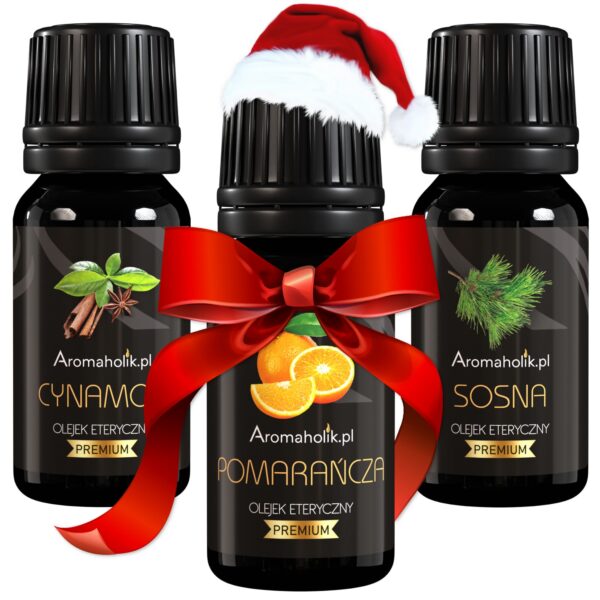 Zestaw Świąteczny - Pomarańcza, Cynamon, Sosna