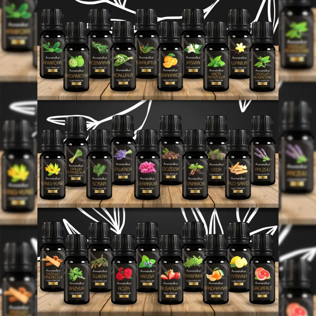 Naturalne Olejki Eteryczne - Do Dyfuzora