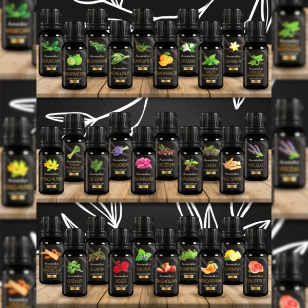 Naturalne Olejki Eteryczne - Do Dyfuzora