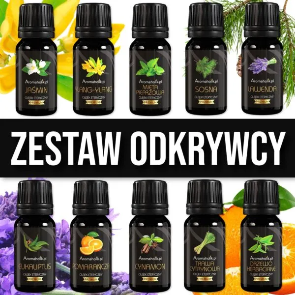 Zestaw Odkrywcy - 10 Olejków Eterycznych