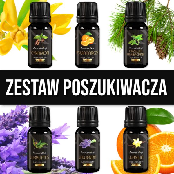 Zestaw Poszukiwacza - 6 Olejków Eterycznych