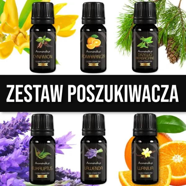 Zestaw Poszukiwacza - 6 Olejków Eterycznych
