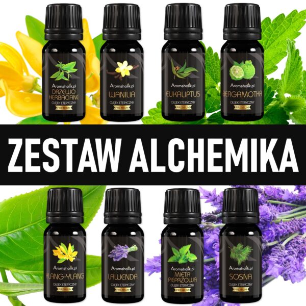 Zestaw Alchemika - 8 Olejków Eterycznych