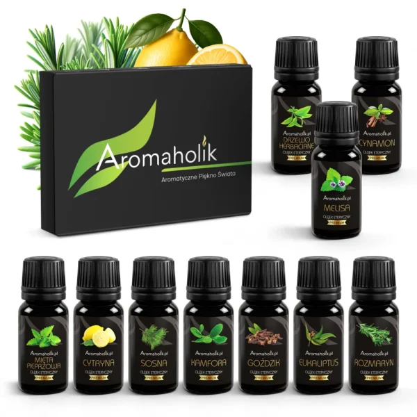 Zestaw Na Odporność - 10 Olejków Premium