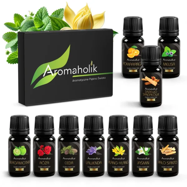 Zestaw Relaksacyjny - 10 Olejków Premium