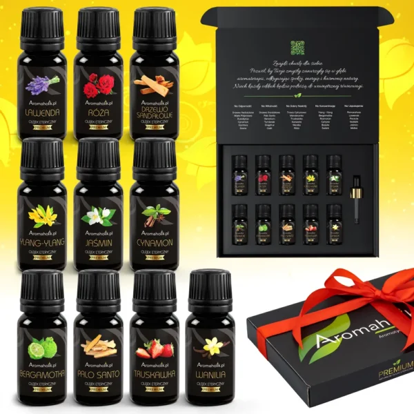Zestaw Miłosne Zapachy - 10 Olejków Premium