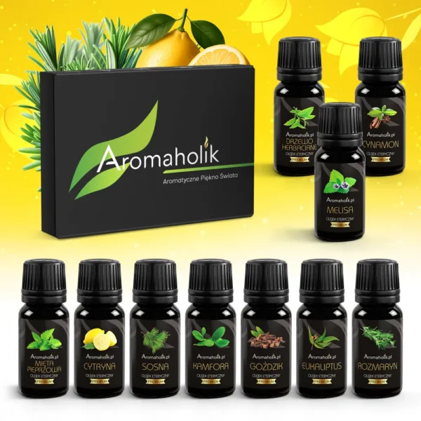 Zestaw Na Odporność - 10 Olejków Premium