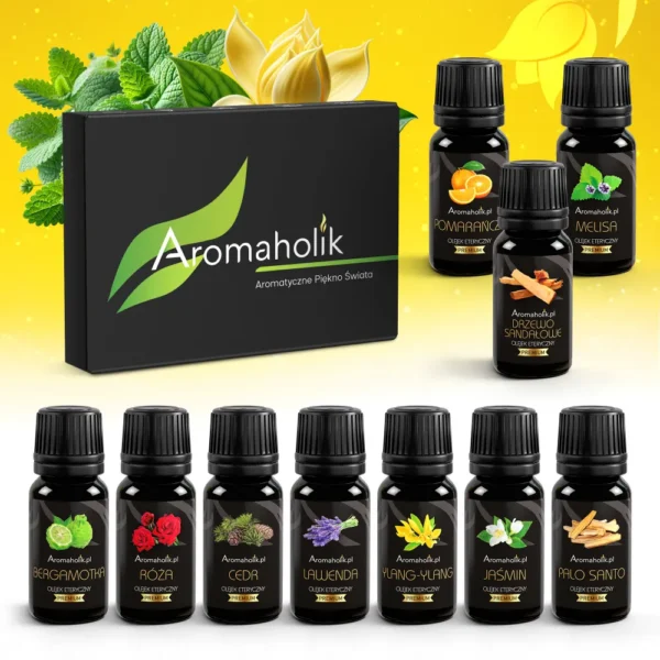 Zestaw Relaksacyjny - 10 Olejków Premium